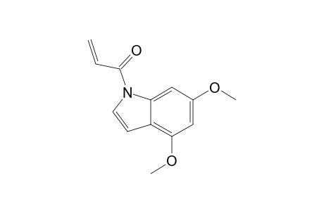 1-(4',6'-dimethoxyindol-1'-yl)prop-2-en-1-one