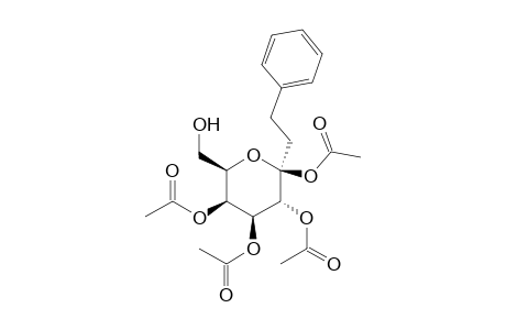 .beta.-D-Galactopyranoside, 2-phenylethyl, tetraacetate