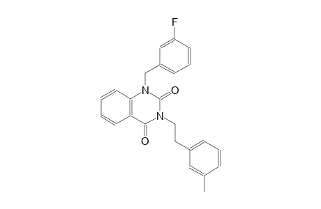 1-(3-fluorobenzyl)-3-[2-(3-methylphenyl)ethyl]-2,4(1H,3H)-quinazolinedione