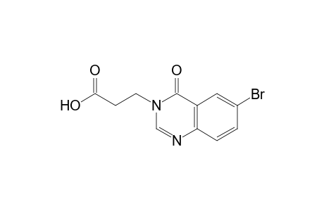 3-(6-bromanyl-4-oxidanylidene-quinazolin-3-yl)propanoic acid
