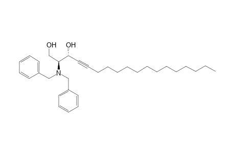(2S,3R)-2-(N,N-Dibenzylamino)-4-octadecyne-1,3-diol