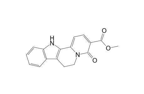 3-(Methoxycarbonyl)-4-oxo-6,7-dihydroindolo[2,3-a]quinolizine