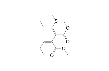 Butanedioic acid, [1-(methylthio)propylidene]propylidene-, dimethyl ester