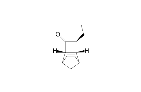 (2S*,4S*,5S*)-4-Ethyltricyclo[4.2.1.0(2,5)]non-7-en-3-one