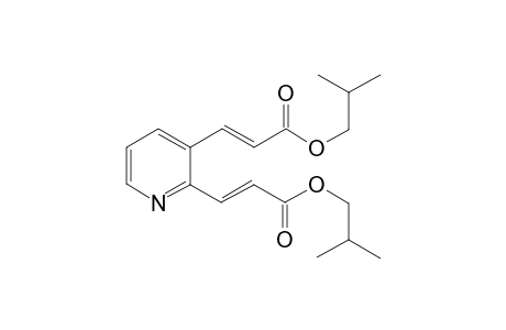 Bis(2-methylpropyl) 3,3'-Pyridine-2,3-diylbis[(E)-prop-2-enoate]
