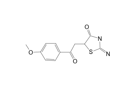 2-Imino-5-[2-(4-methoxy-phenyl)-2-oxo-ethyl]-thiazolidin-4-one