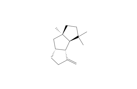 Dimethyl 3-methylene-8,11,11-trimethyltricyclo[6.3.0.0(2,7)]undecane (.delta.9(12)-capnellene)