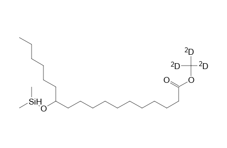 Methyl-D3 12-diemthylsilyloxyoctadecanoate