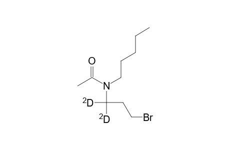 Acetamide, N-(3-bromopropyl-1,1-D2)-N-pentyl-