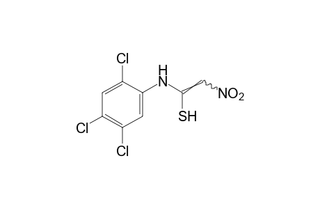 2-nitro-1-(2,4,5-trichloroanilino)ethenethiol