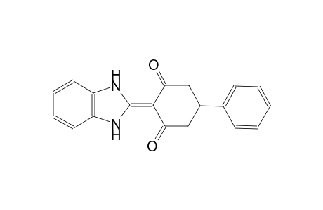 1,3-cyclohexanedione, 2-(1,3-dihydro-2H-benzimidazol-2-ylidene)-5-phenyl-