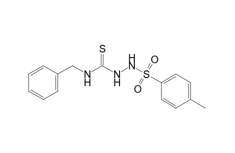 4-benzyl-3-thio-1-(p-tolylsulfonyl)semicarbazide