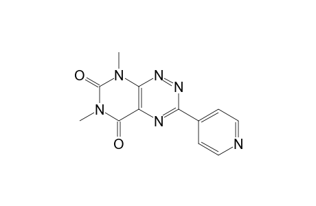 Pyrimido[5,4-e]-1,2,4-triazine-5,7(6H,8H)-dione, 6,8-dimethyl-3-(4-pyridinyl)-