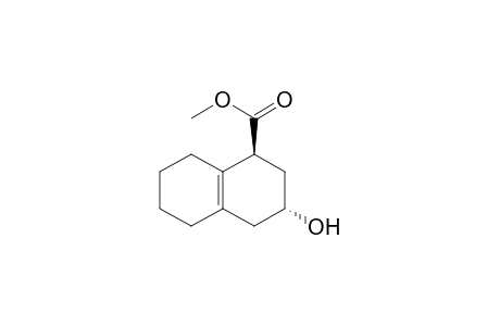 1-Naphthalenecarboxylic acid, 1,2,3,4,5,6,7,8-octahydro-3-hydroxy-, methyl ester, trans-