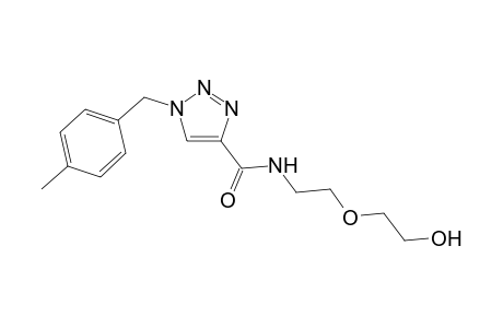 1-(4'-Methylbenzyl)-1H-(1,2,3)-triazole-N-[2'-(hydroxyethoxy)ethyl]-4-carboxamide