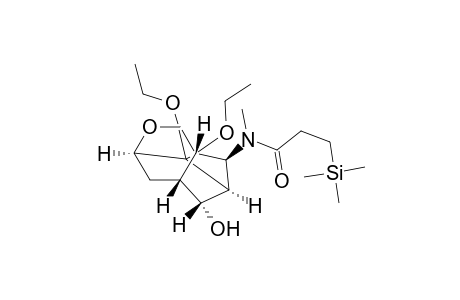 3,6-Methanocyclopenta[c]pyran, propanamide deriv.