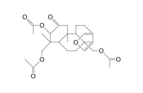 3.alpha.,17,19-Triacetoxy-spongia-13(16),14-dien-2-one