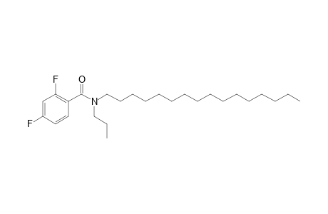 Benzamide, 2,4-difluoro-N-propyl-N-hexadecyl-