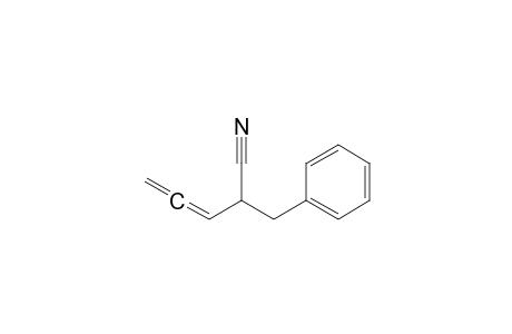 2-(Phenylmethyl)penta-3,4-dienenitrile