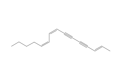 2,8,10-Pentadecatriene-4,6-diyne, (E,Z,Z)-