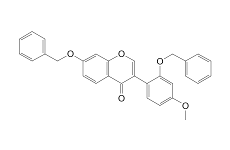 4H-1-Benzopyran-4-one, 3-[4-methoxy-2-(phenylmethoxy)phenyl]-7-(phenylmethoxy)-