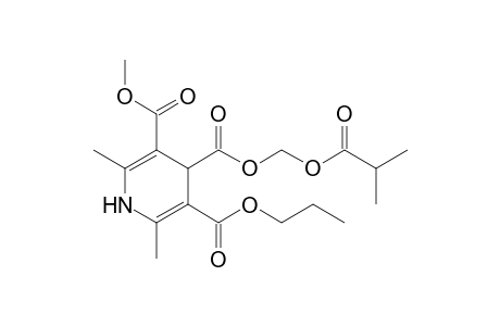 3-Methyl 4-[(isobutyryloxy)methyl] 5-propyl 2,6-dimethyl-1,4-dihydro-3,4,5-pyridinetricarboxylate