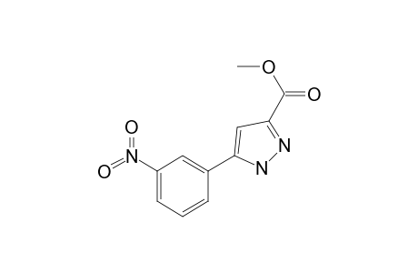 Methyl 5-(3-nitrophenyl)-1H-pyrazole-3-carboxylate