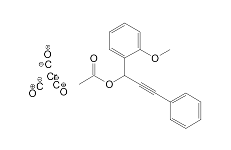 Tricarbonyl-[1-(1'-acetoxy-3'-phenylpropargyl)-2-methoxyphenyl]-chromium