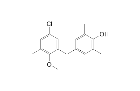 alpha^4-(5-CHLORO-2-METHOXY-m-TOLYL)MESITOL