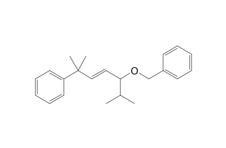 (E)-5-Benzyloxy-2,6-dimethyl-2-phenyl-3-heptene