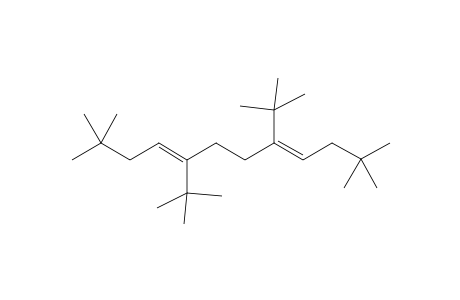 (E,E)-5,8-di(t-butyl0-2,2,11,11-tetramethyl-4,8-dodecadiene