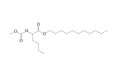 L-Norleucine, N-methoxycarbonyl-, undecyl ester