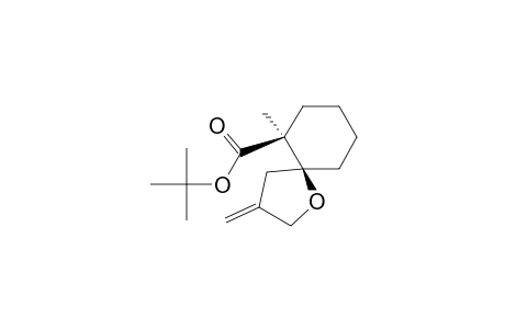 (5S*,6S*)-6-t-Butoxycarbonyl-6-methyl-3-methylene-1-oxaspiro[4,5]decane