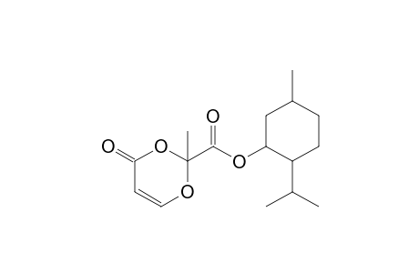 l-Menthyl 2-methyl-4-oxo-1,3-dioxine-2-carboxylate