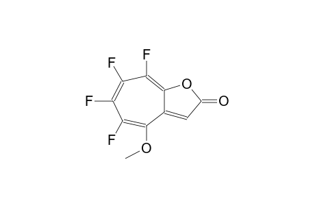 5,6,7,8-PENTAFLUORO-4-METHOXY-2H-CYCLOPENTA[B]FURAN-2-ONE