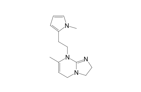 8-[2-(1-Methylpyrrol-2-yl)ethyl]-7-methyl-2,3,5,8-tetrahydroimidazo[1,2,a]pyrimidine