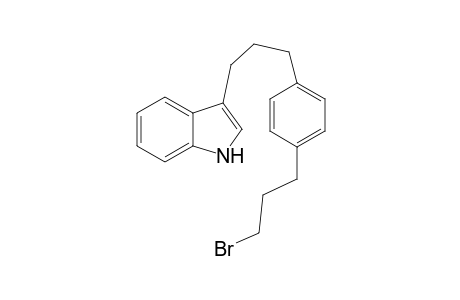 3-[4-(3-Bromopropyl)phenyl]indole