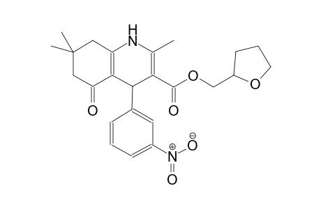 3-quinolinecarboxylic acid, 1,4,5,6,7,8-hexahydro-2,7,7-trimethyl-4-(3-nitrophenyl)-5-oxo-, (tetrahydro-2-furanyl)methyl ester