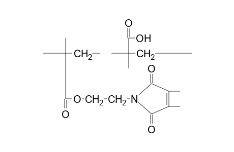 Poly[n-(5-methyl-3-oxa-4-oxohexen-5-yl)dimethylmaleimide-co-methacrylic acid]