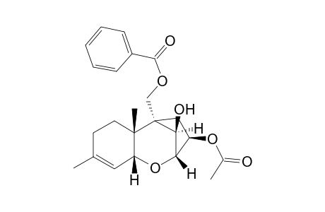 2,5-Methano-1-benzoxepin-3,10-diol, 5-[(benzoyloxy)methyl]-2,3,4,5,5a,6,7,9a-octahydro-5a,8-dimethyl-, 3-acetate, [2S-(2.alpha.,3.beta.,5.alpha.,5a.beta.,9a.beta.,10S*)]-