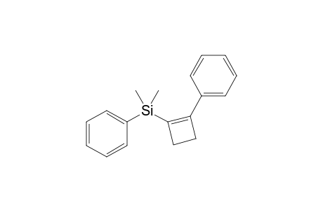 Dimethyl-phenyl-(2-phenyl-1-cyclobutenyl)silane