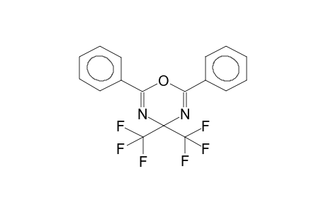 4,4-DITRIFLUOROMETHYL-2,6-DIPHENYL-4H-1,3,5-OXADIAZINE