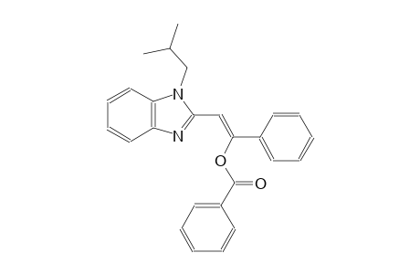 (Z)-2-(1-isobutyl-1H-benzimidazol-2-yl)-1-phenylethenyl benzoate