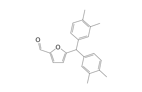 5-[Bis(3,4-dimethylphenyl)methyl]furan-2-carbaldehyde