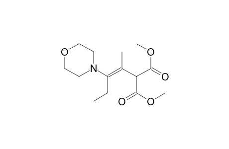 Dimethyl ester of [1-methyl-2-(4-morpholinyl)butenyl]propanedioic acid