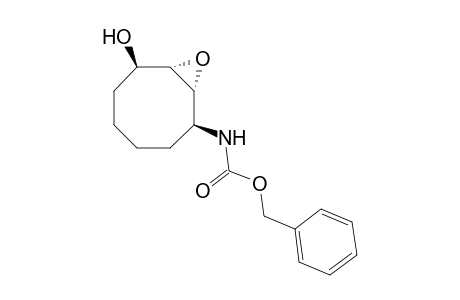 (phenylmethyl) N-[(1R,2S,7R,8S)-7-oxidanyl-9-oxabicyclo[6.1.0]nonan-2-yl]carbamate