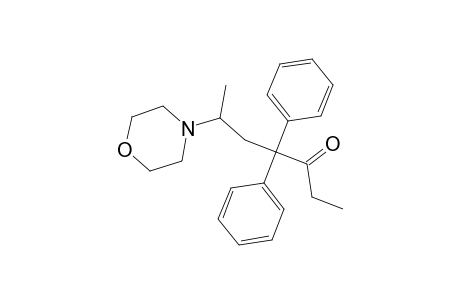 3-Heptanone, 6-(4-morpholinyl)-4,4-diphenyl-