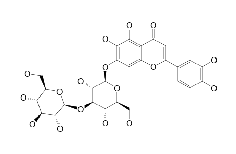 6-HYDROXYLUTEOLIN_7-O-LAMINARBIOSIDE