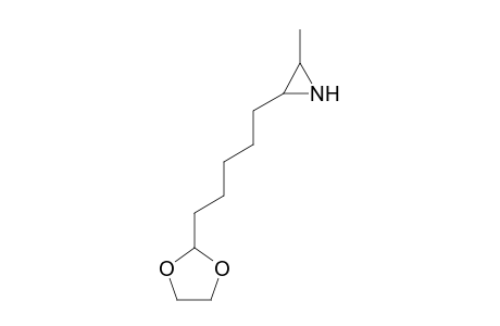 2-(5-[1,3]Dioxolan-2-yl-pentyl)-3-methylaziridine