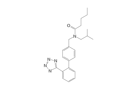DP-1;N-[2'-(1-H-TETRAZOL-5-YL)-BIPHENYL-4-YLMETHYL]-N-ISOBUTYLPENTANAMIDE